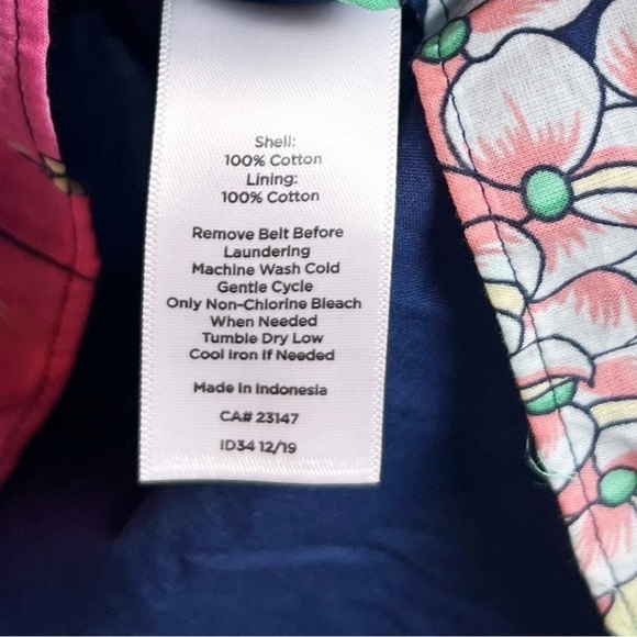 NWT Talbots Cotton Voile Hibiscus Sleeveless Ruffle Maxi Dress - Picture 9 of 9